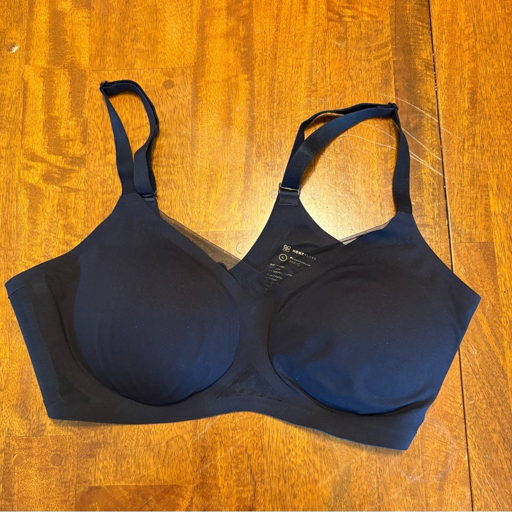 Honeylove Crossover Full-Coverage Bra- Wireless